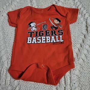 Genuine Merchandise Orange Tigers Baseball Bodysuit
